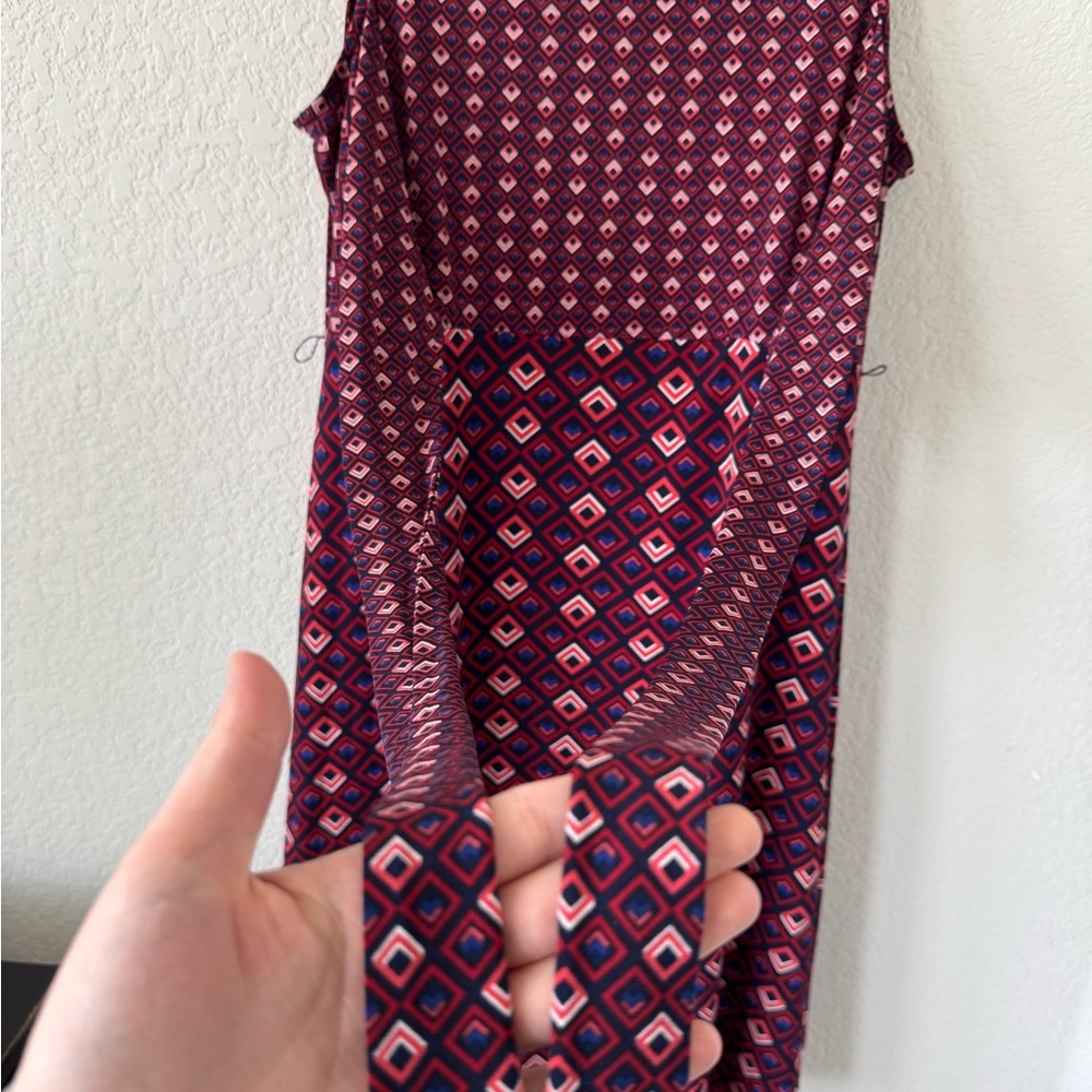 Maternity Sleeveless Dress - Motherhood Maternity Size L - Picture 3 of 4
